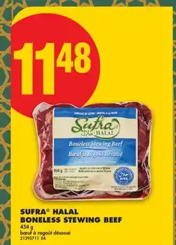 No Frills SUFRA HALAL BONELESS STEWING BEEF offer