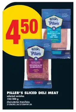 No Frills PILLER'S SLICED DELI MEAT, 150/200 G offer