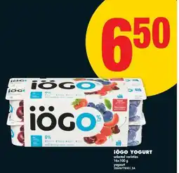 No Frills iÖGO YOGURT offer