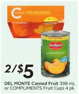 Sobeys DEL MONTE Canned Fruit offer