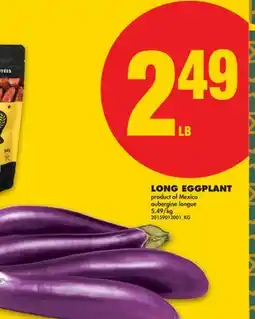No Frills LONG EGGPLANT offer