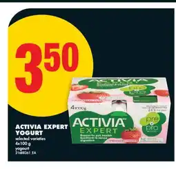 No Frills ACTIVIA EXPERT YOGURT offer