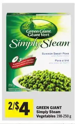 Foodland GREEN GIANT Simply Steam Vegetables offer