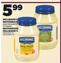 Independent Grocer HELLMANN'S MAYONNAISE offer