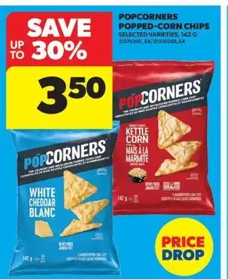 Real Canadian Superstore POPCORNERS POPPED-CORN CHIPS offer