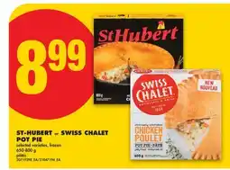 No Frills ST-HUBERT or SWISS CHALET POT PIE offer