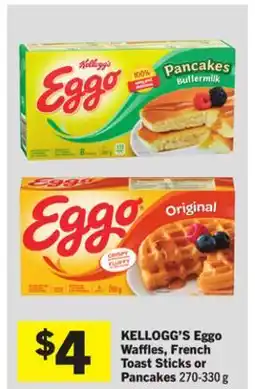 Foodland KELLOGG'S Eggo Waffles, French Toast Sticks or Pancakes offer