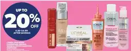 Real Canadian Superstore L' ORÉAL TRUE MATCH FOUNDATION, SKIN INK, WRINKLE EXPERT OR GLYCOLIC HAIR GLOSS offer