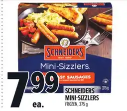 Metro SCHNEIDERS MINI-SIZZLERS offer