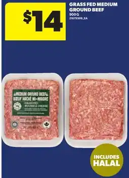 Real Canadian Superstore GRASS FED MEDIUM GROUND BEEF offer