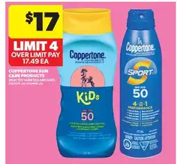 Real Canadian Superstore COPPERTONE SUN CARE PRODUCTS offer