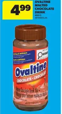 Real Canadian Superstore OVALTINE MALTED CHOCOLATE DRINK offer