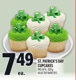 Metro ST. PATRICK'S DAY CUPCAKES offer