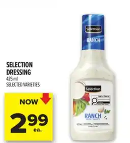 Metro SELECTION DRESSING offer