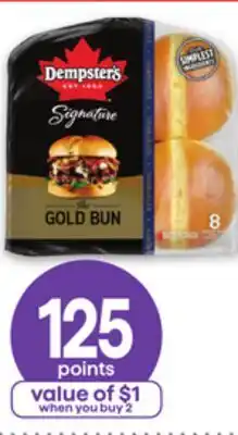 Metro DEMPSTER'S WHITE, 100% WHOLE WHEAT BREADS OR SIGNATURE BUNS offer