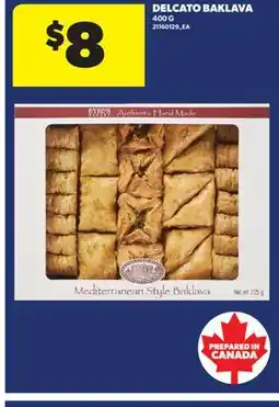 Real Canadian Superstore DELCATO BAKLAVA offer