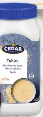 Metro ALKANATER OR CEDAR TAHINI, PHOENICIA HONEY offer