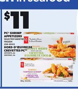 Independent Grocer PC SHRIMP APPETIZERS offer