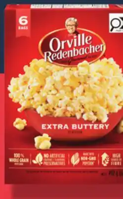 Metro ORVILLE REDENBACHER POPCORN offer