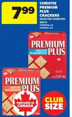 Real Canadian Superstore CHRISTIE PREMIUM PLUS CRACKERS offer