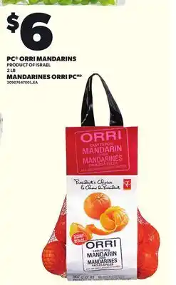 Independent Grocer PC ORRI MANDARINS offer