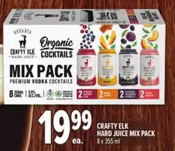 Metro CRAFTY ELK HARD JUICE MIX PACK offer