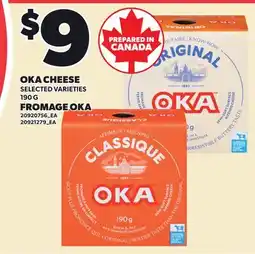 Independent Grocer OKA CHEESE offer