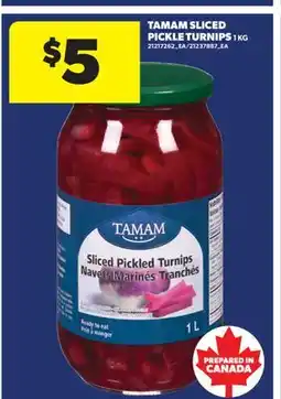 Real Canadian Superstore TAMAM SLICED PICKLE TURNIPS offer