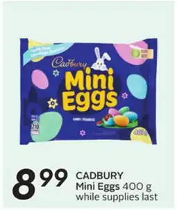 Sobeys CADBURY Mini Eggs offer