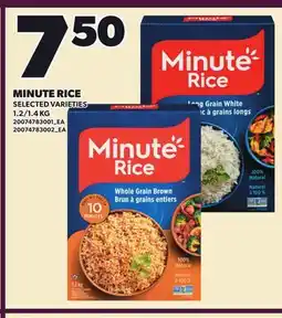 Loblaws MINUTE RICE, 1.2/1 offer