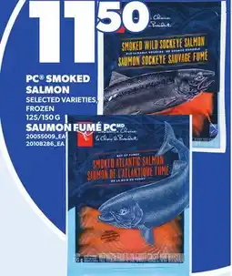 Independent Grocer PC SMOKED SALMON, 125/150 G offer