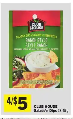 Foodland CLUB HOUSE Salads'n Dips offer