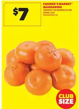 Real Canadian Superstore FARMER'S MARKET MANDARINS, 4 LB offer