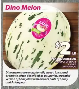 Loblaws PC DINO MELON offer