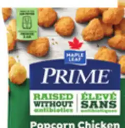 Metro MAPLE LEAF PRIME BREADED CHICKEN OR STUFFED CHICKEN BREAST offer