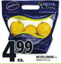 Metro MEYER LEMONS offer