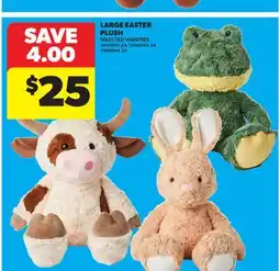 Real Canadian Superstore LARGE EASTER PLUSH offer