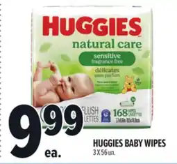 Metro HUGGIES BABY WIPES offer