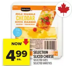 Metro SELECTION SLICED CHEESE offer