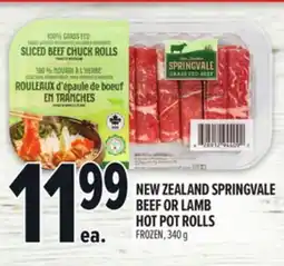 Metro NEW ZEALAND SPRINGVALE BEEF OR LAMB HOT POT ROLLS offer