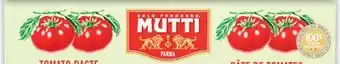 Metro MUTTI TOMATO PASTE offer