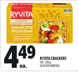 Metro RYVITA CRACKERS offer