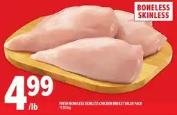 Metro FRESH BONELESS SKINLESS CHICKEN BREAST VALUE PACK offer
