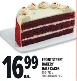 Metro FRONT STREET BAKERY HALF CAKES offer