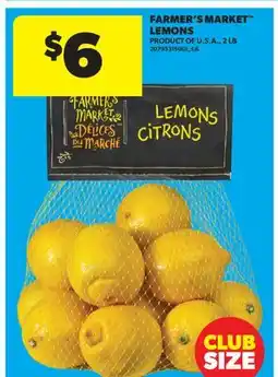 Real Canadian Superstore FARMER'S MARKET LEMONS, 2 LB offer