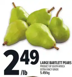 Metro LARGE BARTLETT PEARS offer