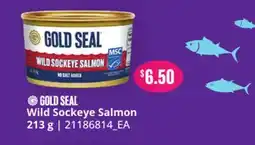 Loblaws GOLD SEAL WILD SOCKEYE SALMON offer