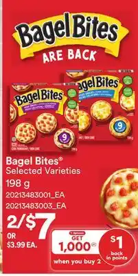 Loblaws BAGEL BITES offer