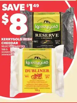 Loblaws KERRYGOLD IRISH CHEDDAR offer
