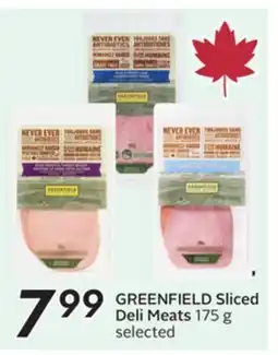 Sobeys GREENFIELD Sliced Deli Meats offer